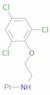 N-[2-(2,4,6-Trichlorophenoxy)ethyl]-1-propanamine