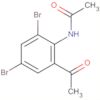Acetamide, N-(2-acetyl-4,6-dibromophenyl)-