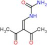 1-(2-acetyl-3-oxobut-1-en-1-yl)urea