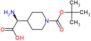 (2S)-2-amino-2-(1-tert-butoxycarbonyl-4-piperidyl)acetic acid