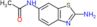 N-(2-amino-1,3-benzothiazol-6-yl)acetamide