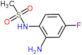 N-(2-amino-4-fluorophenyl)methanesulfonamide