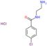 Benzamide, N-(2-aminoethyl)-4-chloro-, hydrochloride (1:1)