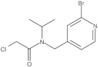 N-[(2-Bromo-4-pyridinyl)methyl]-2-chloro-N-(1-methylethyl)acetamide