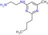 N-(2-butyl-6-methyl-pyrimidin-4-yl)ethane-1,2-diamine