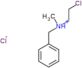 Benzenemethanamine, N-(2-chloroethyl)-N-methyl-, hydrochloride (1:1)