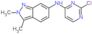 N-(2-Chloro-4-pyrimidinyl)-2,3-dimethyl-2H-indazol-6-amine