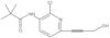 N-[2-Chloro-6-(3-hydroxy-1-propyn-1-yl)-3-pyridinyl]-2,2-dimethylpropanamide