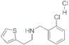 N-[(2-Chlorophenyl)methyl]-2-thiopheneethanamine