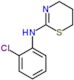 N-(2-chlorophenyl)-5,6-dihydro-4H-1,3-thiazin-2-amine