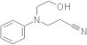 3-[(2-Hydroxyethyl)phenylamino]propanenitrile