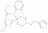 N-(2-fluorophenyl)-N-[4-(4-methyl-1,3-thiazol-2-yl)-1-(2-thiophen-3-yl ethyl)-4-piperidyl]propan...