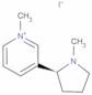 Pyridinium, 1-methyl-3-[(2S)-1-methyl-2-pyrrolidinyl]-, iodide (1:1)