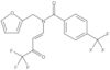 N-(2-Furanylmethyl)-4-(trifluoromethyl)-N-(4,4,4-trifluoro-3-oxo-1-buten-1-yl)benzamide