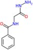 Glycine, N-benzoyl-, hydrazide