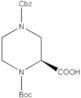 1-(1,1-Dimetiletil) 4-(fenilmetil) (2S)-1,2,4-piperazinotricarboxilato