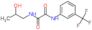 N-(2-hydroxypropyl)-N'-[3-(trifluoromethyl)phenyl]ethanediamide