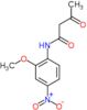 N-(2-methoxy-4-nitrophenyl)-3-oxobutanamide