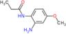 N-(2-amino-4-methoxyphenyl)propanamide