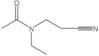 N-(2-Cyanoethyl)-N-ethylacetamide