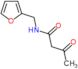 N-(furan-2-ylmethyl)-3-oxobutanamide