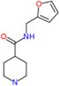 N-(furan-2-ylmethyl)piperidine-4-carboxamide