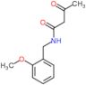 N-(2-methoxybenzyl)-3-oxobutanamide