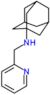 N-(pyridin-2-ylmethyl)tricyclo[3.3.1.1~3,7~]decan-1-amine