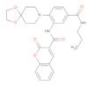 2H-1-Benzopyran-3-carboxamide,N-[2-(1,4-dioxa-8-azaspiro[4.5]dec-8-yl)-5-[(propylamino)carbonyl]...