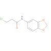 Propanamide, N-1,3-benzodioxol-5-yl-3-chloro-