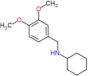 N-(3,4-dimethoxybenzyl)cyclohexanamine