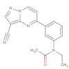 Acetamide, N-[3-(3-cyanopyrazolo[1,5-a]pyrimidin-5-yl)phenyl]-N-ethyl-