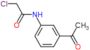N-(3-acetylphenyl)-2-chloroacetamide