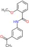 N-(3-acetylphenyl)-2-methoxybenzamide