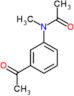 N-(3-acetylphenyl)-N-methylacetamide