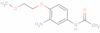 N-[3-amino-4-(2-methoxyethoxy)phenyl]acetamide