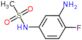 N-(3-amino-4-fluorophenyl)methanesulfonamide