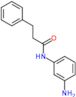 N-(3-aminophenyl)-3-phenylpropanamide