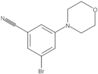 3-Bromo-5-(4-morpholinyl)benzonitrile