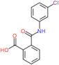 2-[(3-chlorophenyl)carbamoyl]benzoic acid