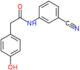 N-(3-cyanophenyl)-2-(4-hydroxyphenyl)acetamide