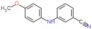 3-[(4-methoxyphenyl)amino]benzonitrile