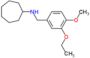 N-(3-ethoxy-4-methoxybenzyl)cycloheptanamine