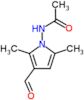 N-(3-formyl-2,5-dimethyl-1H-pyrrol-1-yl)acetamide