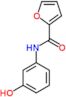 N-(3-hydroxyphenyl)furan-2-carboxamide