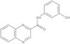 N-(3-Hydroxyphenyl)-2-quinoxalinecarboxamide