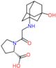 (2S)-1-[2-[(3-hydroxy-1-adamantyl)amino]acetyl]pyrrolidine-2-carboxylic acid