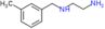 N-(3-methylbenzyl)ethane-1,2-diamine