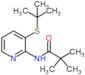 N-[3-(tert-butylsulfanyl)pyridin-2-yl]-2,2-dimethylpropanamide