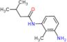 N-(3-amino-2-methylphenyl)-3-methylbutanamide